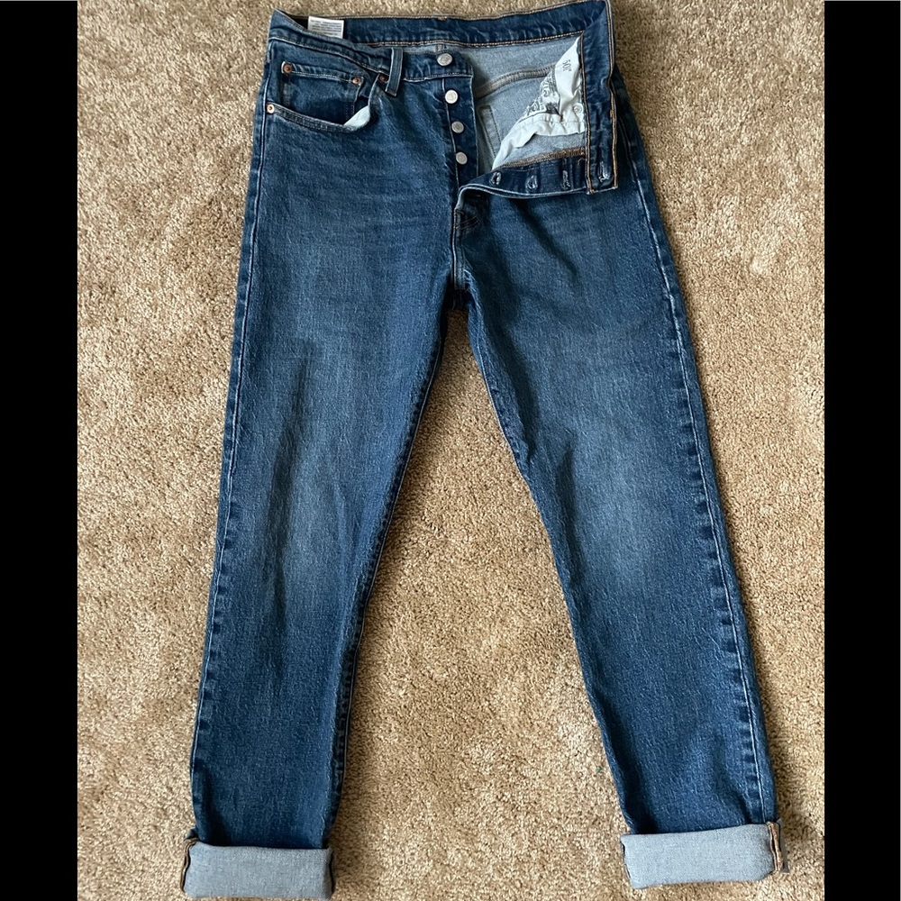 Men’s Levi’s 501 button fly jeans